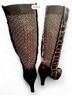 FRYE 100% Leather Print Black White Boots Size 7 1/2 - photo 4