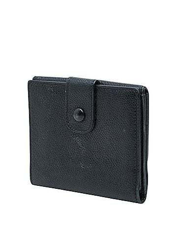 Chanel Chanel Coco Mark Bi-fold Wallet, Black Caviar Leather, Women's CHANEL (view 2)