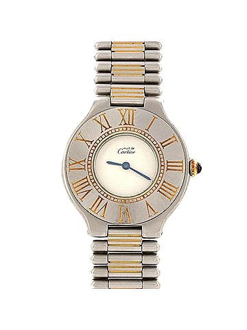 Cartier Cartier Must 21 LM Two-Tone 83090171 SSxGP Quartz Watch (view 1)