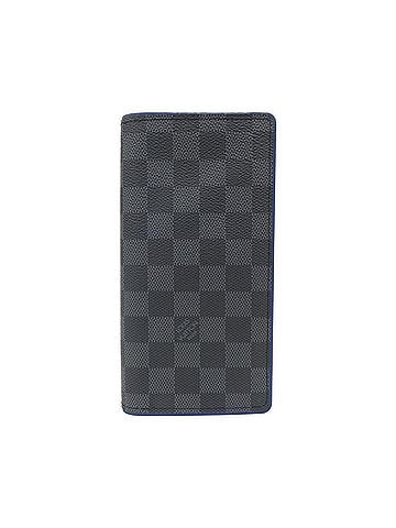 Louis Vuitton Louis Vuitton Damier Graphite Portefeuille Brazza N63266 Wallet (view 1)