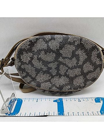 Yves Saint Laurent Yves Saint Laurent Cassandra Shoulder Bag, Gray/Beige Leather, Women's (view 2)