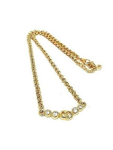 Christian Dior Christian Dior Gold Metal Necklace for Women (view 1)