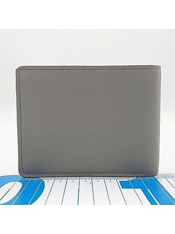 Louis Vuitton LOUIS VUITTON Bi-fold wallet Portefeuille Multiple M81734 Khaki Aerogram Leather Men's (view 2)