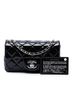 Chanel 100% Patent Leather Black Extra Mini Rectangular Classic Patent Single Flap One size - photo 7