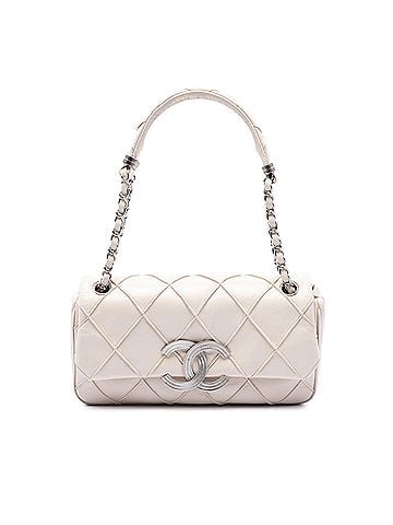 Chanel CC Double Stitch Lambskin Single Flap (view 1)