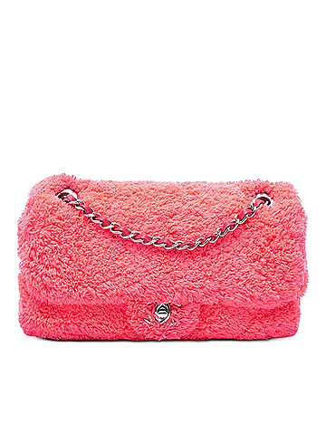Chanel Medium Quilted Terry Cloth Coco Beach Flap (view 1)