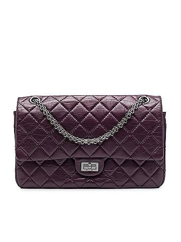 Chanel Quilted Metallic Aged Calfskin Reissue 2.55 Double Flap 226 (view 1)