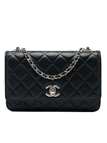 Chanel Quilted Lambskin Trendy CC Wallet On Chain (view 1)