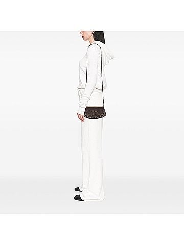 Chanel CC Metallic Caviar Half Moon Wallet on Chain (view 2)