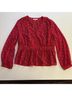 Madewell V-Neck Peplum Long Sleeve Blouse - photo 3