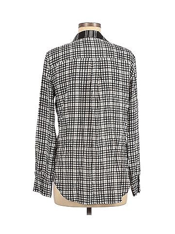 Equipment Equipment Long Sleeve Silk Top (view 2)