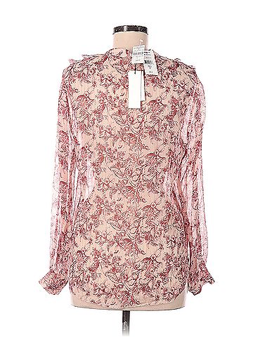 L'Agence L'agence Long Sleeve Silk Top (view 2)
