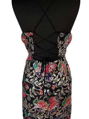 Lulus Superior Sparkle Cocktail Dress (view 2)