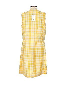 Tory Burch Plaid Print Jacquard Casual Dress (view 2)