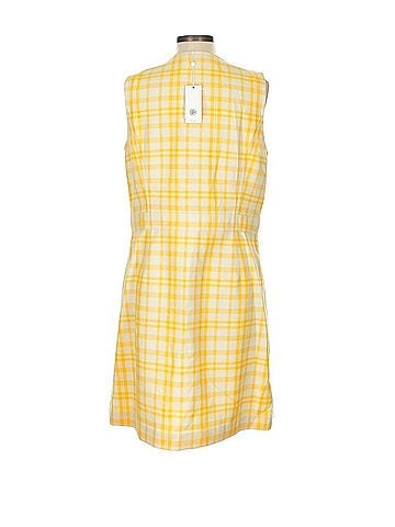Tory Burch Plaid Print Jacquard Casual Dress (view 2)