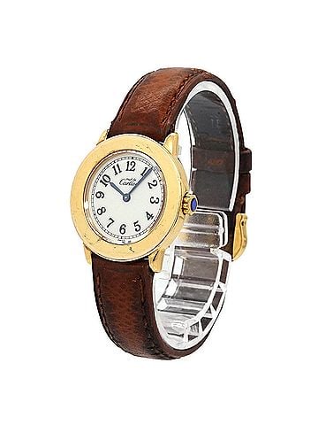 Cartier Cartier Must Ronde SM Vermeil W1008843 Women's Watch, Silver 925, Quartz Watch (view 2)