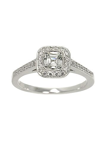 Tiffany & Co. Tiffany &amp; Co. Legacy Diamond 0.51ct H VS1 Ring, Platinum, Harmony Ring (view 2)