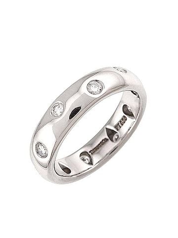 Tiffany & Co. Tiffany &amp; Co. Dots Diamond Ring, Platinum. (view 1)