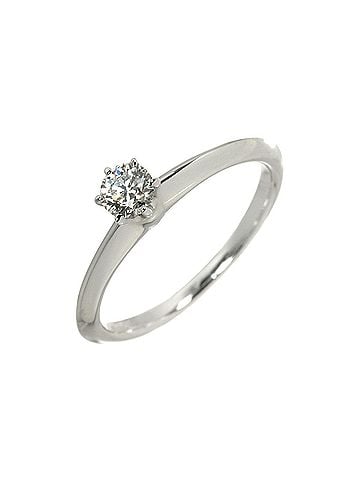Tiffany & Co. Tiffany &amp; Co. Solitaire Diamond Ring, 0.23ct, I VVS1, 3EX, Platinum. (view 1)