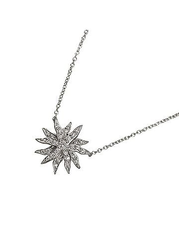 Tiffany & Co. Tiffany &amp; Co. Sunburst Diamond Necklace, 40cm, Platinum (Pt) (view 1)