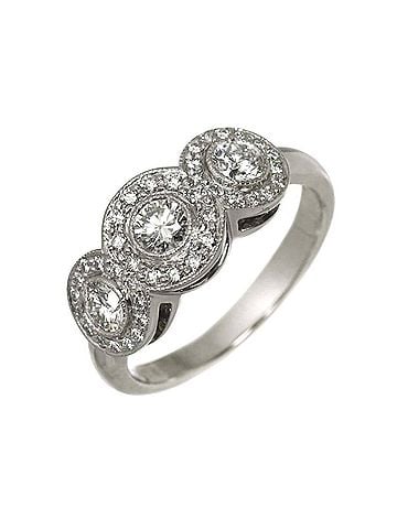 Tiffany & Co. Tiffany &amp; Co. Diamond Ring, Platinum (Pt) (view 1)