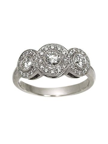 Tiffany & Co. Tiffany &amp; Co. Diamond Ring, Platinum (Pt) (view 2)