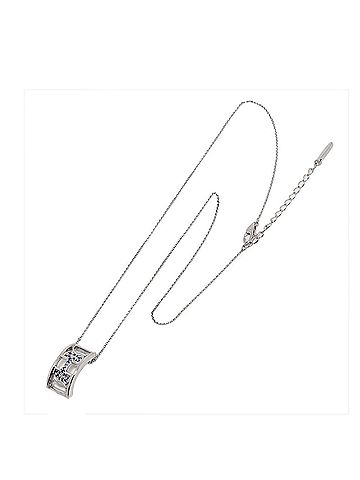 Céline Celine CELINE Sapphire Necklace 42cm 18K WG White Gold 750 (view 2)
