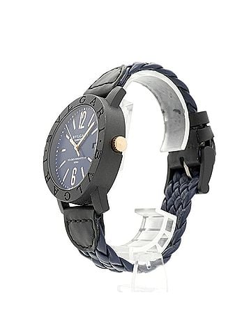 Bvlgari Bvlgari Carbon BB40CL Blue Dial Men's Watch (view 2)