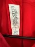 Ellen Tracy 100% Silk Red Blouse Size 12 - photo 3