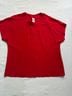 Ellen Tracy 100% Silk Red Blouse Size 12 - photo 7