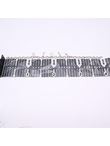 Gucci GUCCI 5-Charm Necklace, SV925 Silver, Men's (view 2)