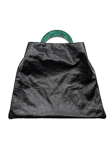 MARNI MARNI Venice VENICE Handbag Hobo Patent Leather Medium Black Women's (view 2)