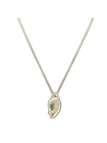 Tiffany & Co. TIFFANY&amp;Co. Tiffany Elsa Peretti Leaf Necklace SV925 Silver Women's (view 1)