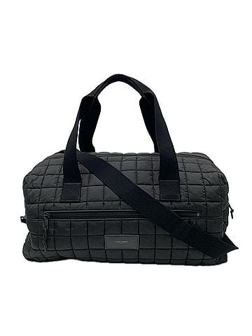 Yves Saint Laurent YVES SAINT LAURENT Nylon Nux Duffel Bag 594400 Handbag Boston Black Men's (view 1)