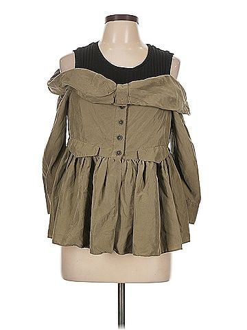 Nicole Miller Artelier Nicole Miller Artelier 3/4 Sleeve Silk Top (view 1)