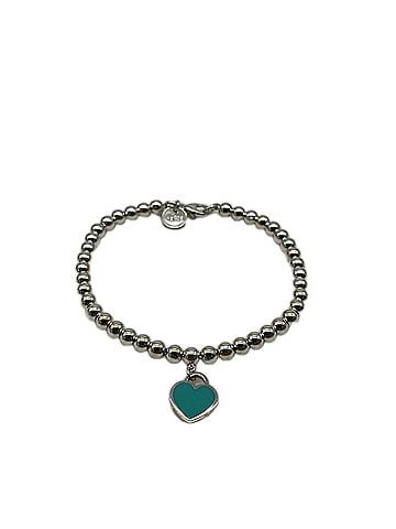 Tiffany & Co. TIFFANY&amp;Co. Tiffany Return to Bracelet SV925 60136706 Blue Silver Enamel Women's (view 1)