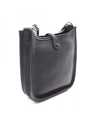 Hermès Hermes Evelyne Amazon TPM Shoulder Bag/Handbag, Leather (Taurillon Clemence), Women's, Black (view 2)
