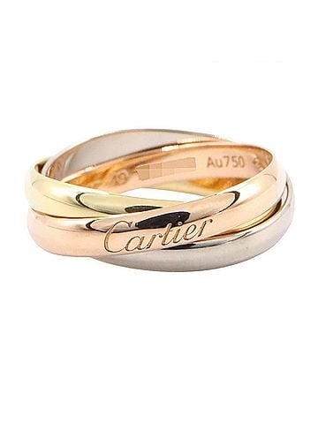 Cartier Cartier Trinity Ring - Ring/Finger Jewelry 18K (Yellow Gold), 18KWG (White 18KPG (Pink Gold) Women's Gold Tones, Silver Tones (view 1)