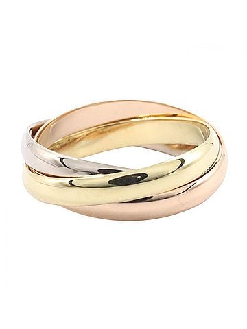 Cartier Cartier Trinity Ring - Ring/Finger Jewelry 18K (Yellow Gold), 18KWG (White 18KPG (Pink Gold) Women's Gold Tones, Silver Tones (view 2)