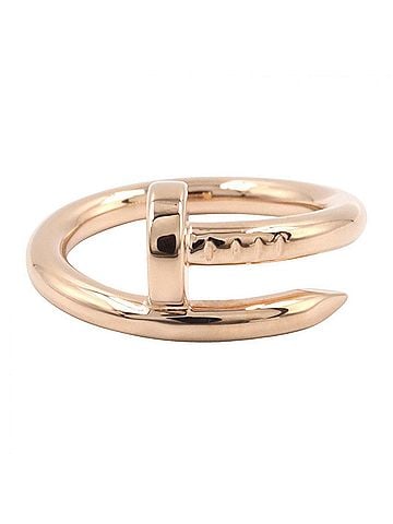 Cartier Cartier Juste un Clou Ring, 18K Pink Gold (PG), Women's, Tone, B4092552 (view 2)