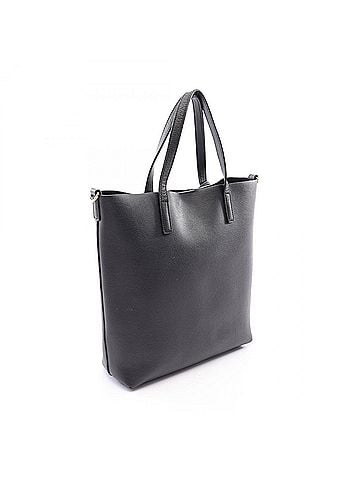 Saint Laurent Yves Saint Laurent Saint Laurent Paris SHOPPING TOY 2-Way Handbag, Leather, Women's, Black, 600307 (view 2)