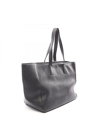 Salvatore Ferragamo Salvatore Ferragamo tote bag, handbag, leather, men's, black. (view 2)