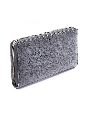 Gucci Gucci GG Marmont Round Long Wallet, Leather, Women's, Black, 428736 (view 2)