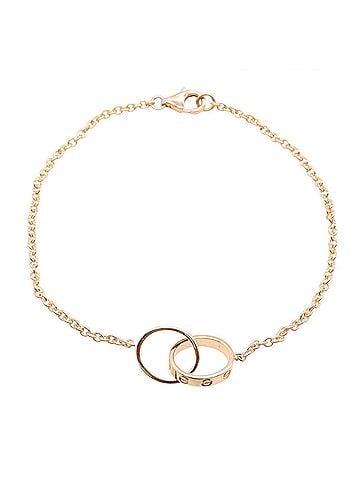 Cartier Cartier Baby Love Bracelet, 18K Pink Gold (PG), Women's, Tone, B6027000 (view 1)