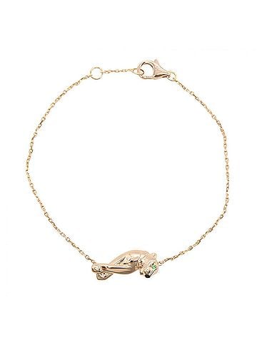 Cartier Cartier Panthère Tsavorite Onyx Bracelet - 18K Pink Gold (PG) &amp; Women's Gold, Black, Green Tones (view 1)