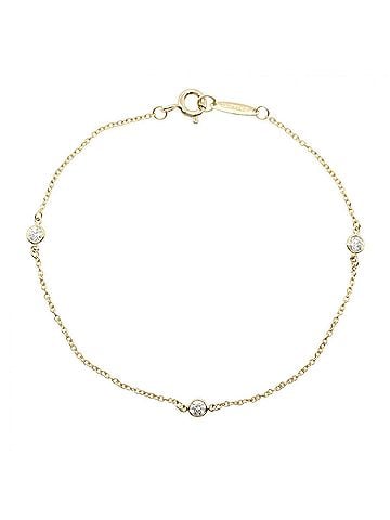 Tiffany & Co. Tiffany &amp; Co. By the Yard 3PD Bracelet - 18K (Yellow Gold) Diamond Women's Gold Tone/Clear Tone (view 1)