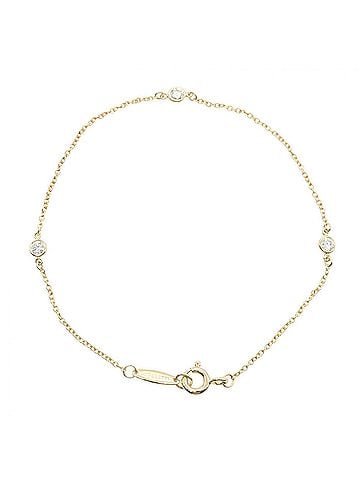 Tiffany & Co. Tiffany &amp; Co. By the Yard 3PD Bracelet - 18K (Yellow Gold) Diamond Women's Gold Tone/Clear Tone (view 2)