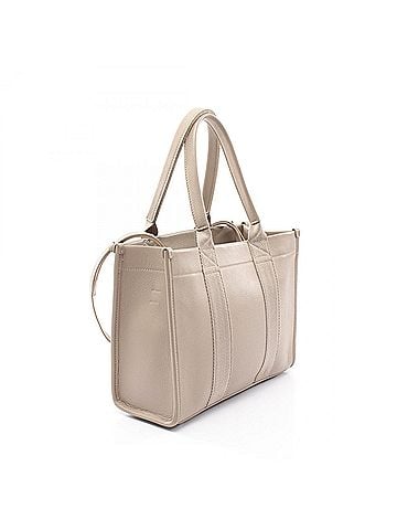 Balenciaga Balenciaga HARDWARE TOTE S 2-Way Tote Bag Handbag Leather Women's Beige 671402 (view 2)