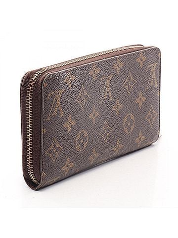 Louis Vuitton Louis Vuitton Zippy Wallet Monogram Round Long Wallet, Men's/Women's, Brown, M60017 (view 2)
