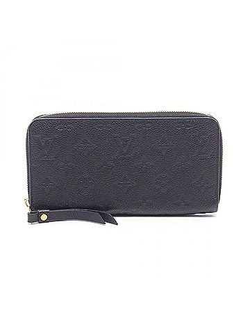 Louis Vuitton Louis Vuitton Zippy Wallet Monogram Empreinte Noir Round Long Leather Women's Black M61864 (view 1)